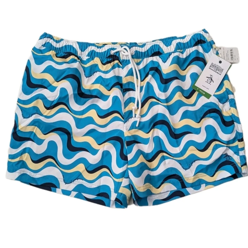 Original Penguin Swim Trunks Shorts 5